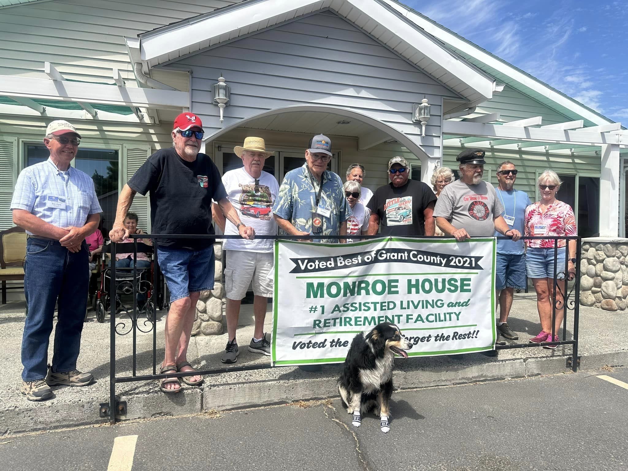 Monroe House Show & Shine for Residents